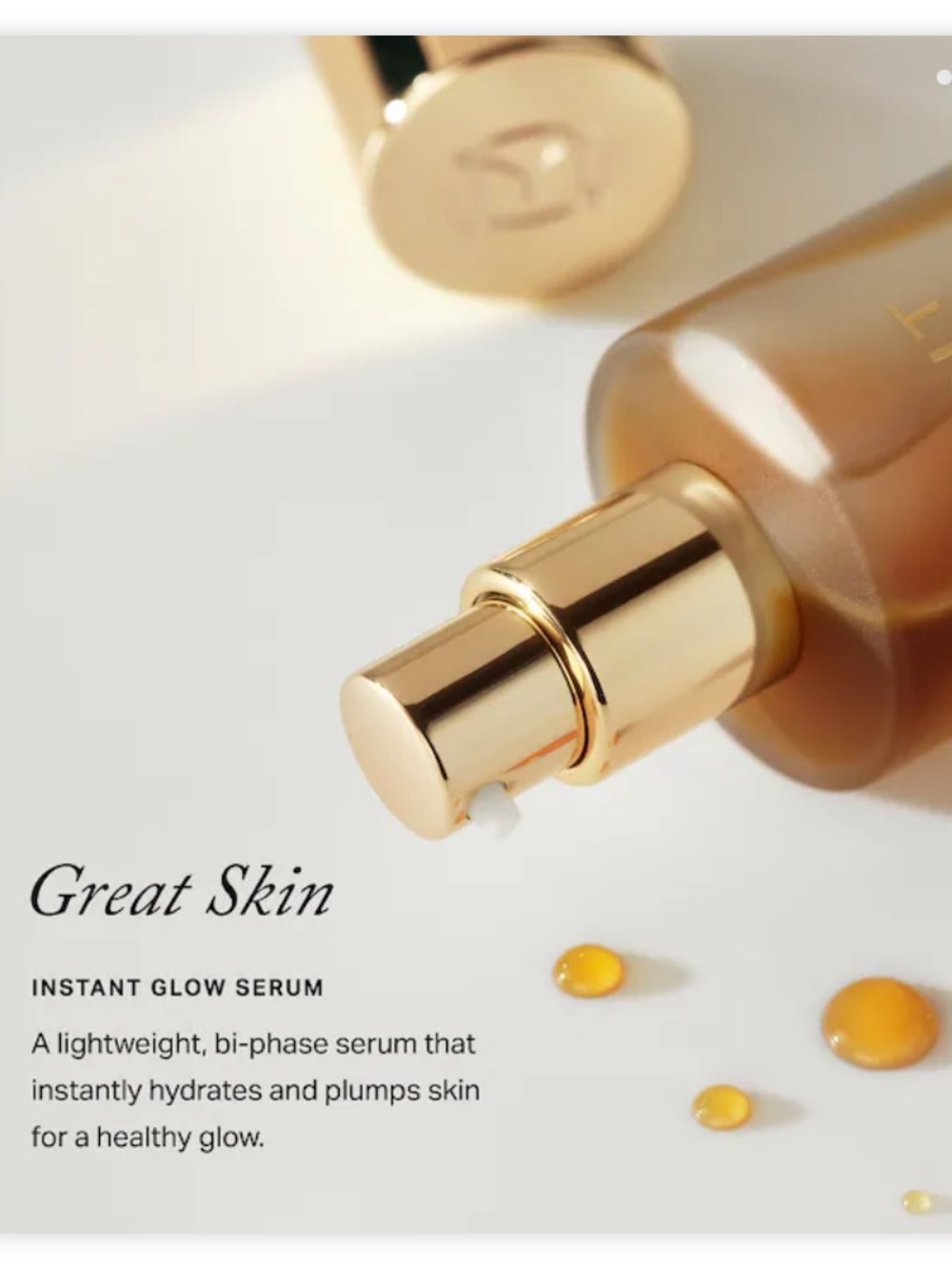 NIB Merit Great Skin Serum
INSTANT GLOW SERUM .27 oz